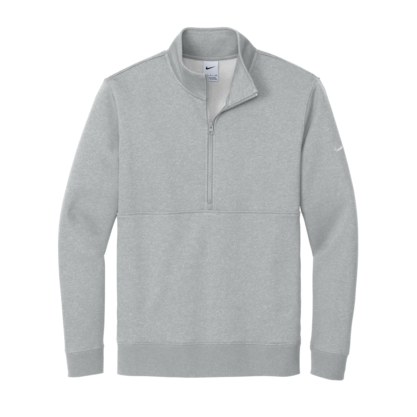 Men's Nike Club Fleece Sleeve Swoosh 1/2-Zip (Solid Tumor)