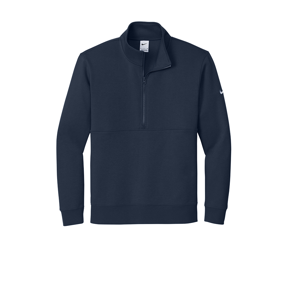 Men's Nike Club Fleece Sleeve Swoosh 1/2-Zip (Solid Tumor)