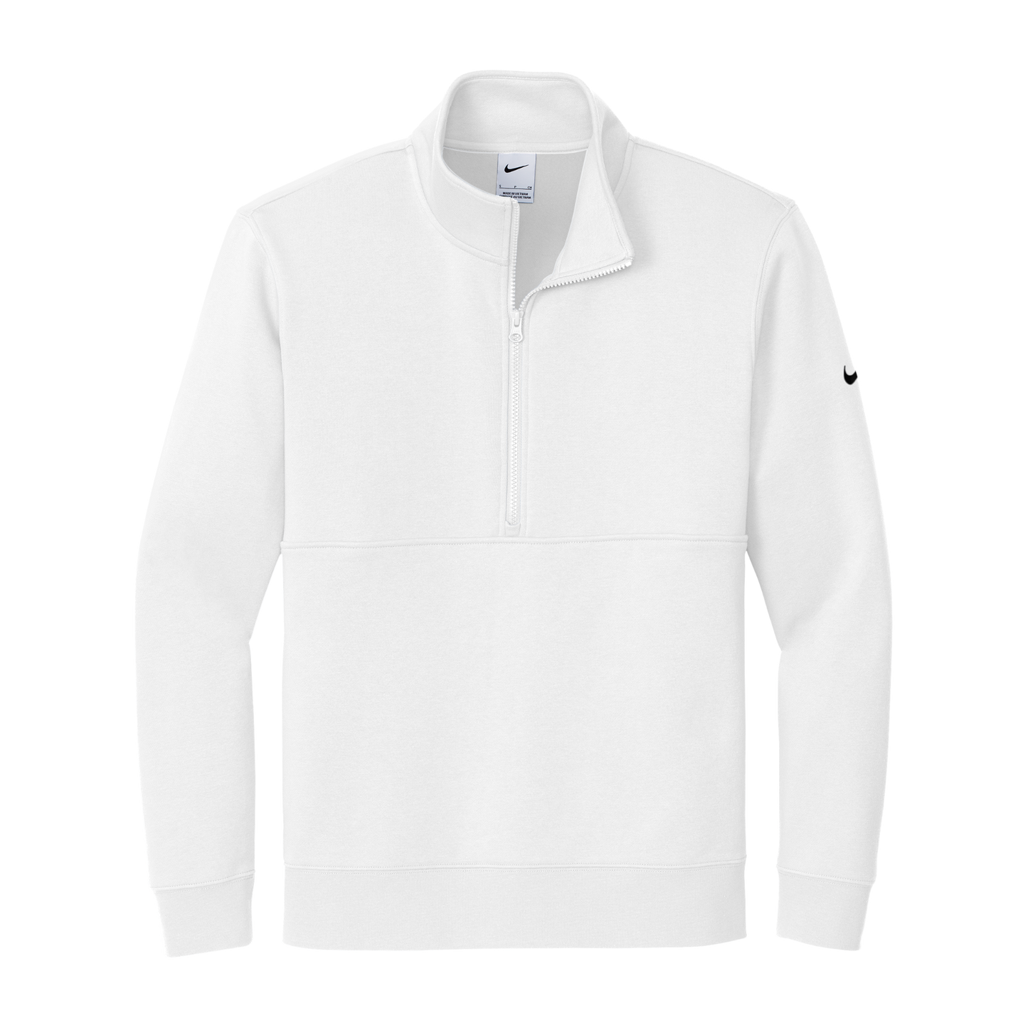Men's Nike Club Fleece Sleeve Swoosh 1/2-Zip (Solid Tumor)