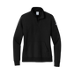 Women's Nike Club Fleece Sleeve Swoosh 1/2-Zip (Solid Tumor)