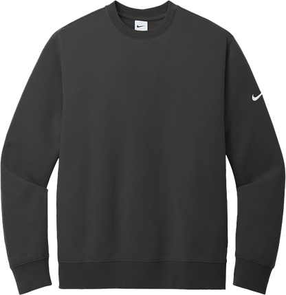 Nike Club Fleece Sleeve Swoosh Crew (Solid Tumor)