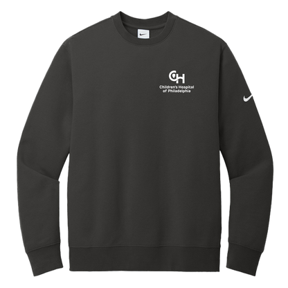 Nike Club Fleece Sleeve Swoosh Crew