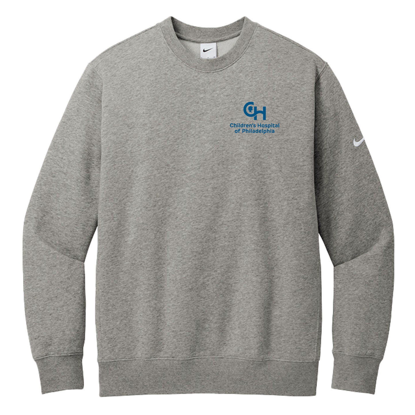 Nike Club Fleece Sleeve Swoosh Crew