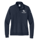 Womens Nike Club Fleece Sleeve Swoosh 1/2 Zip