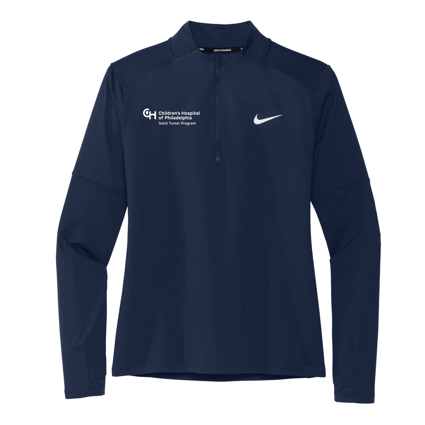 Women's Nike Dri-FIT Element 1/2 Zip (Solid Tumor)
